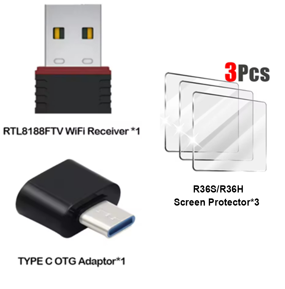 Gaming Console R36H - R36S (WiFi) RTL8188FTV USB Dongles i