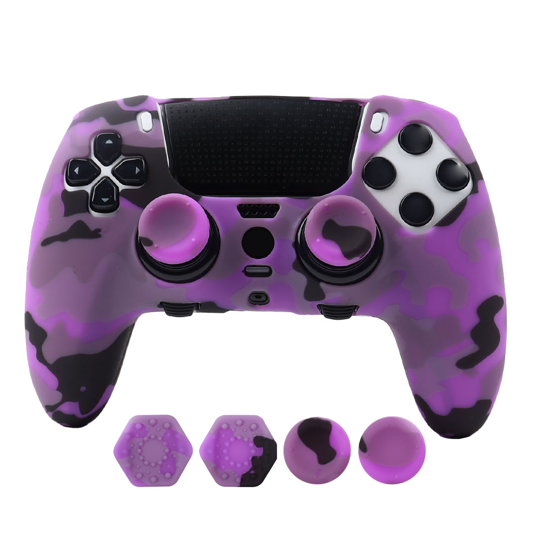 Sony Controller Dualsense Edge - Silikonowe etui kamuflażowe antypoślizgowe do kontrolera