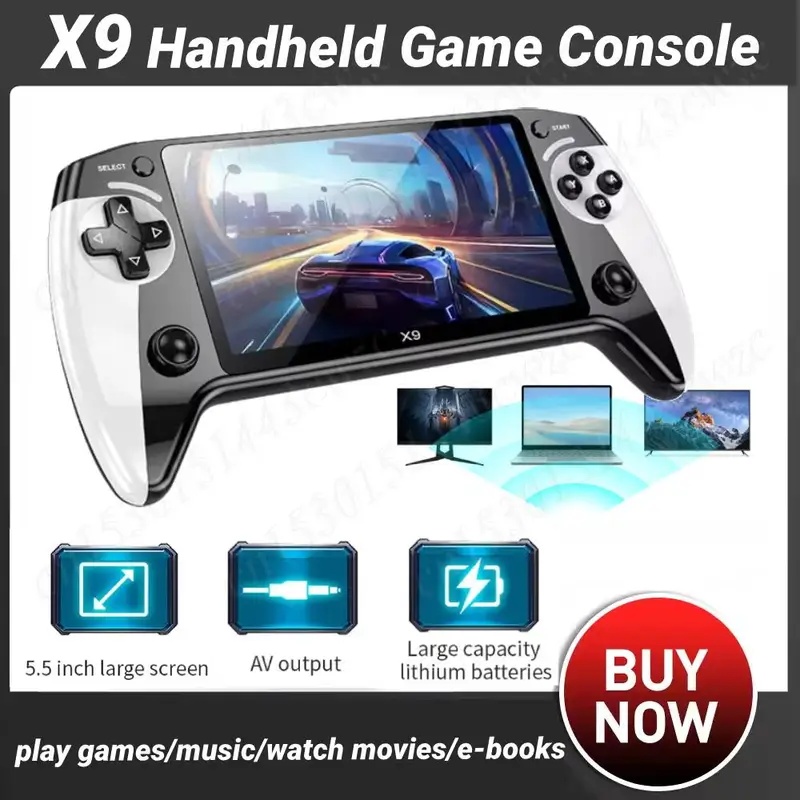 Gaming Console Video Game - Konsola do gier X9 Pocket z