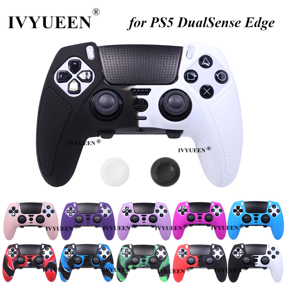 Sony Controller Dualsense Edge - IVYUEEN Miękkie gumowe etui silikonowe na