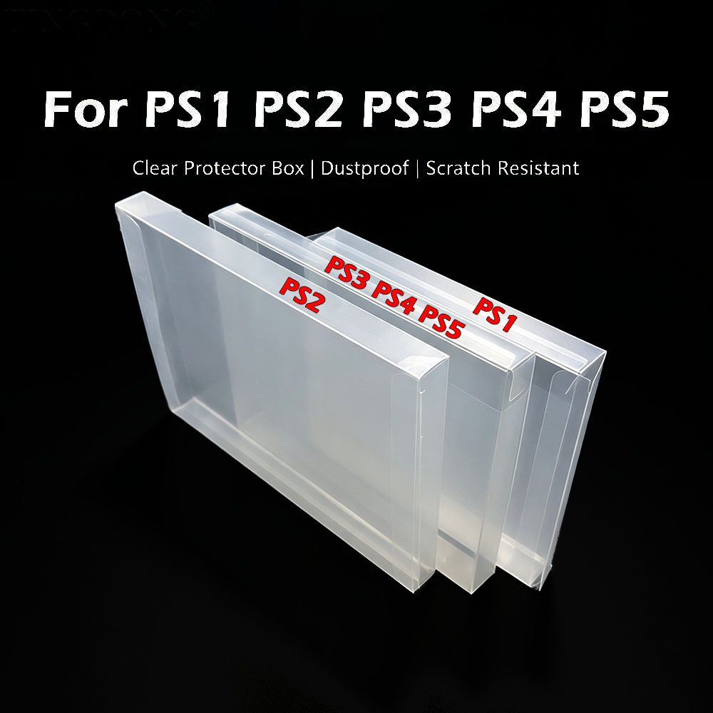 Gaming Console And Pc - 1‑10 szt. przezroczystych pudełek ochronnych z
