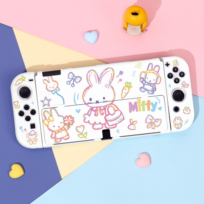 Gaming Console Nintendo Switch Oled Model - Urocze etui ochronne na konsolę do