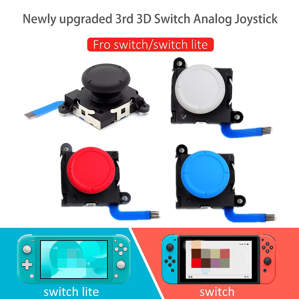 Gaming Console With Controller - 1 szt. 3D analogowy czujnik Stick