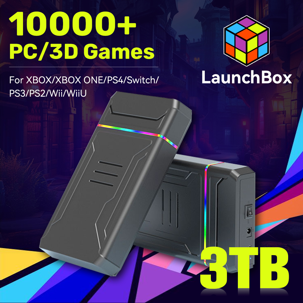 Gaming Console Video Game - JMachen Launchbox 3TB konsola do gier
