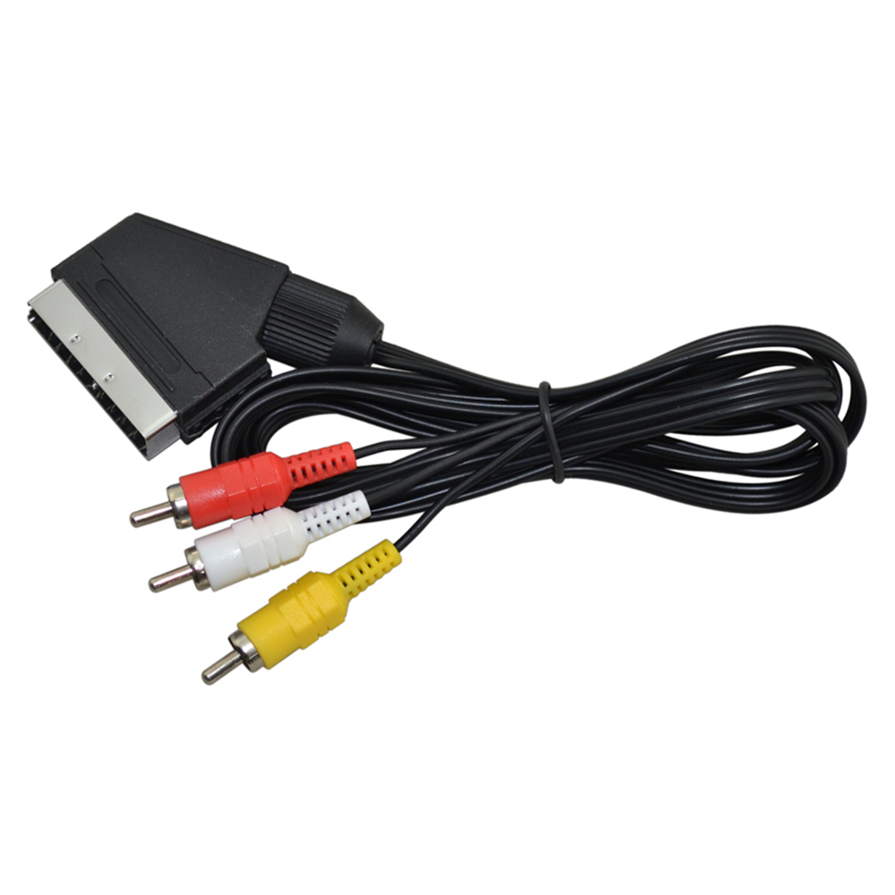 Gaming Console Video Game - Kabel Scart do 3 RCA AV