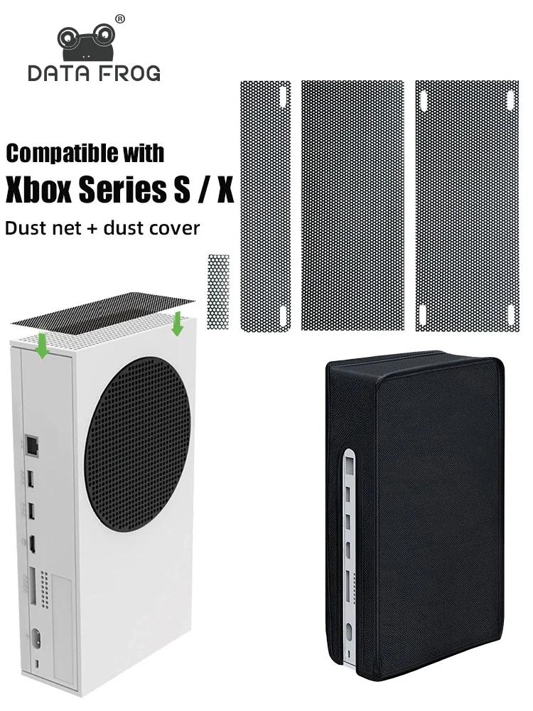 Gaming Console Xbox Series S - DATA FROG Zdejmowany, zmywalny, pyłoszczelny zestaw