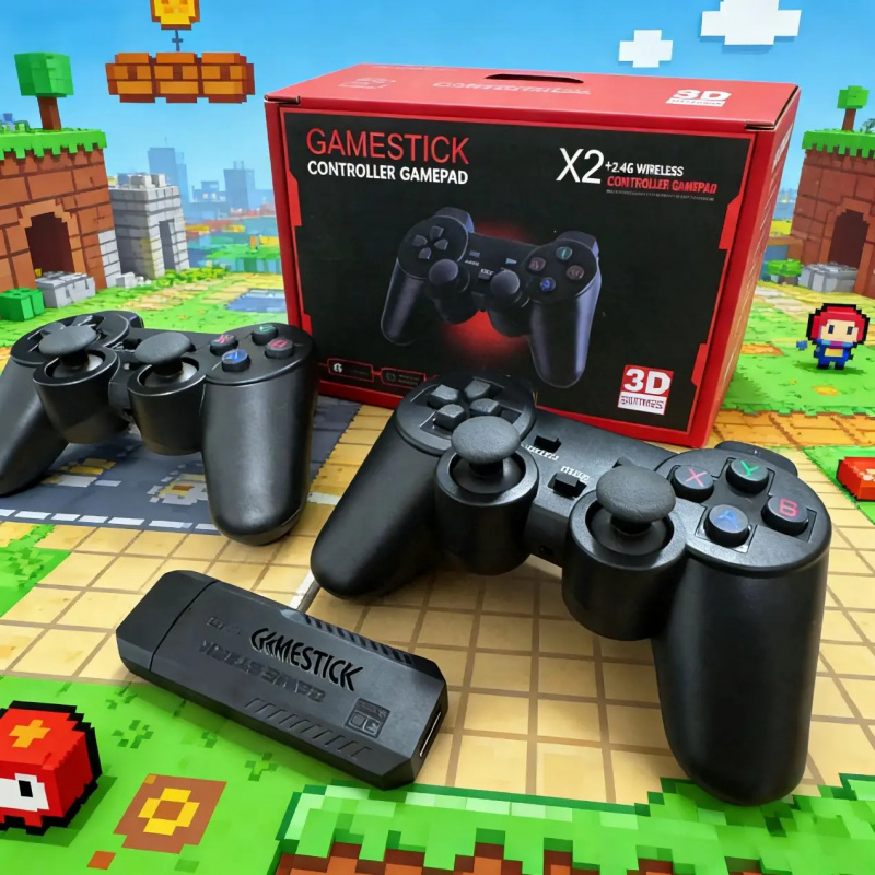 Gaming Console X2 - Konsola do gier retro Plug and