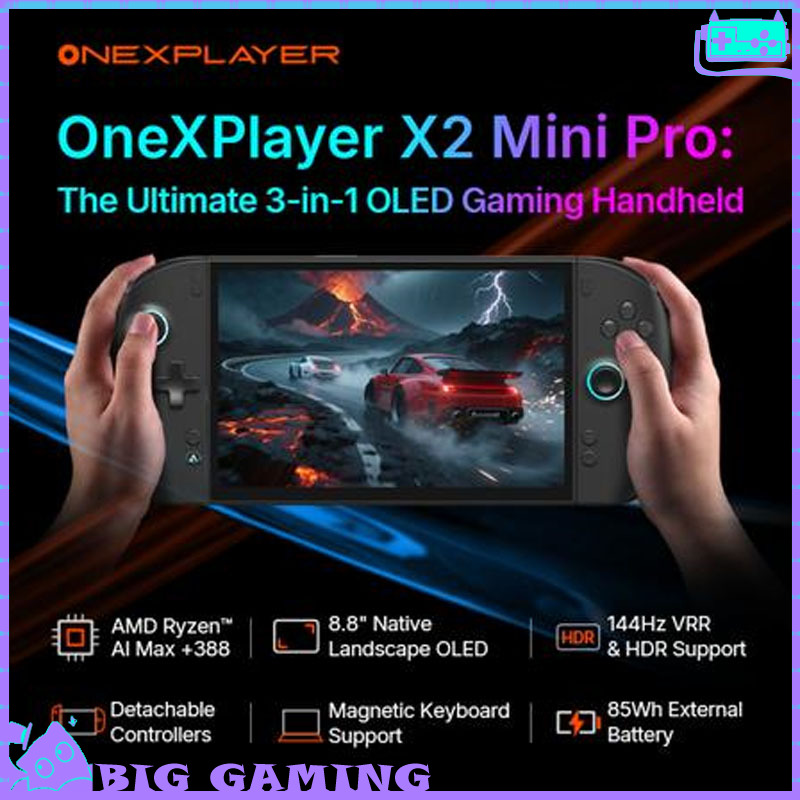 Gaming Console X2 - OneXPlayer X2 Mini Pro 3-w-1 przenośny
