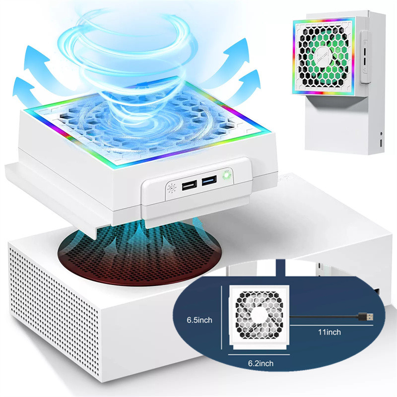 Wentylator chłodzący LED Atmos – Gaming Console Xbox Series S recenzja i cena