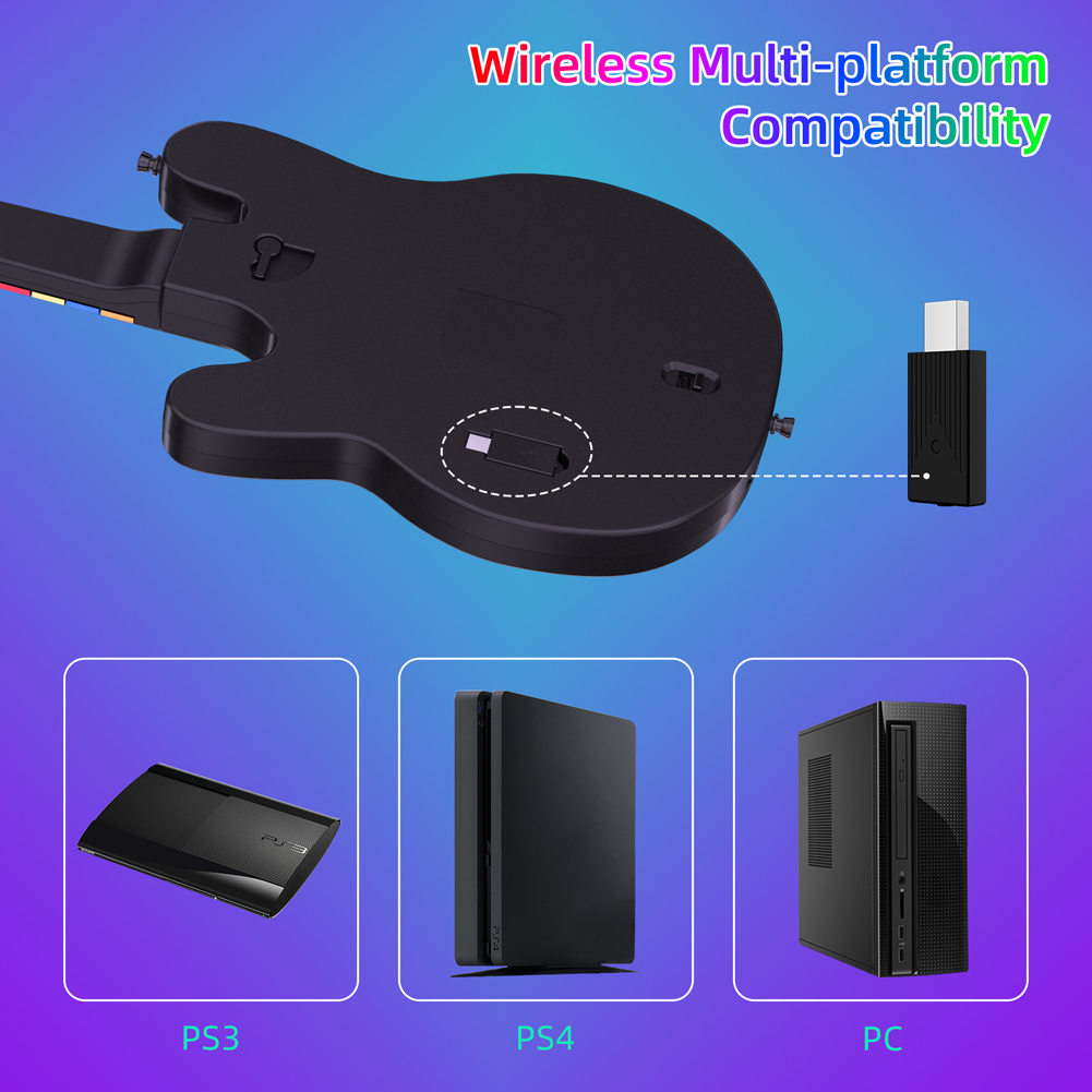 Bezprzewodowy kontroler gitaro – Gaming Console Ps3 recenzja i cena
