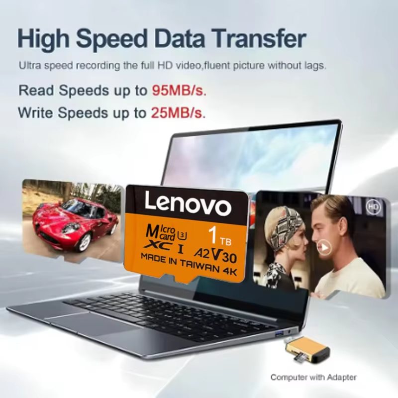 Karty pamięci Lenovo Secure 51 – Gaming Console Mobile recenzja i cena