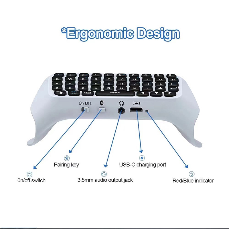 Bezprzewodowa klawiatura Bluet – Gaming Console With Keyboard recenzja i cena
