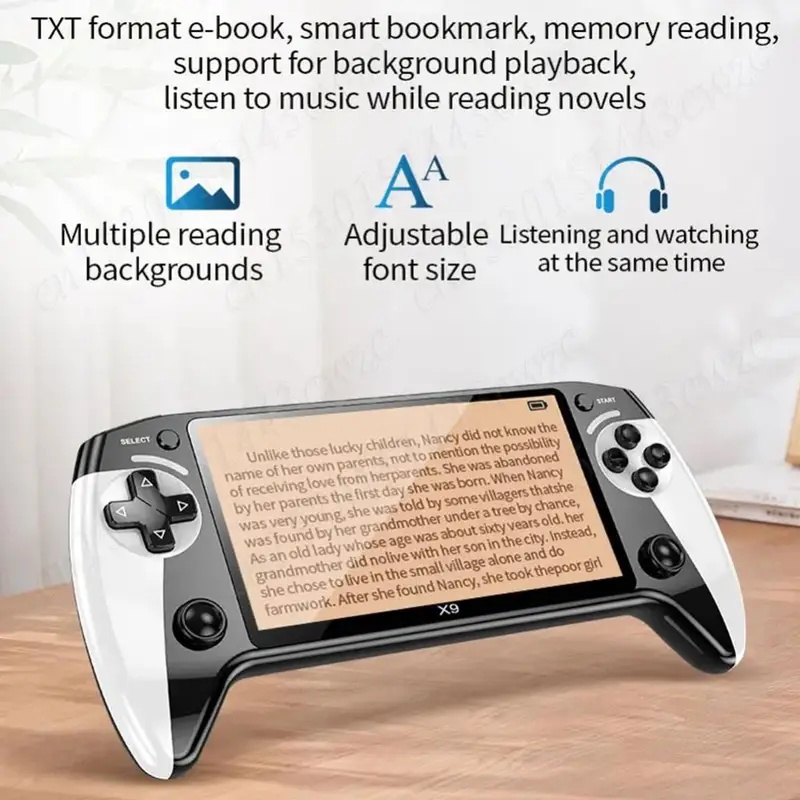 Konsola do gier X9 Pocket z 5, – Gaming Console Video Game recenzja i cena