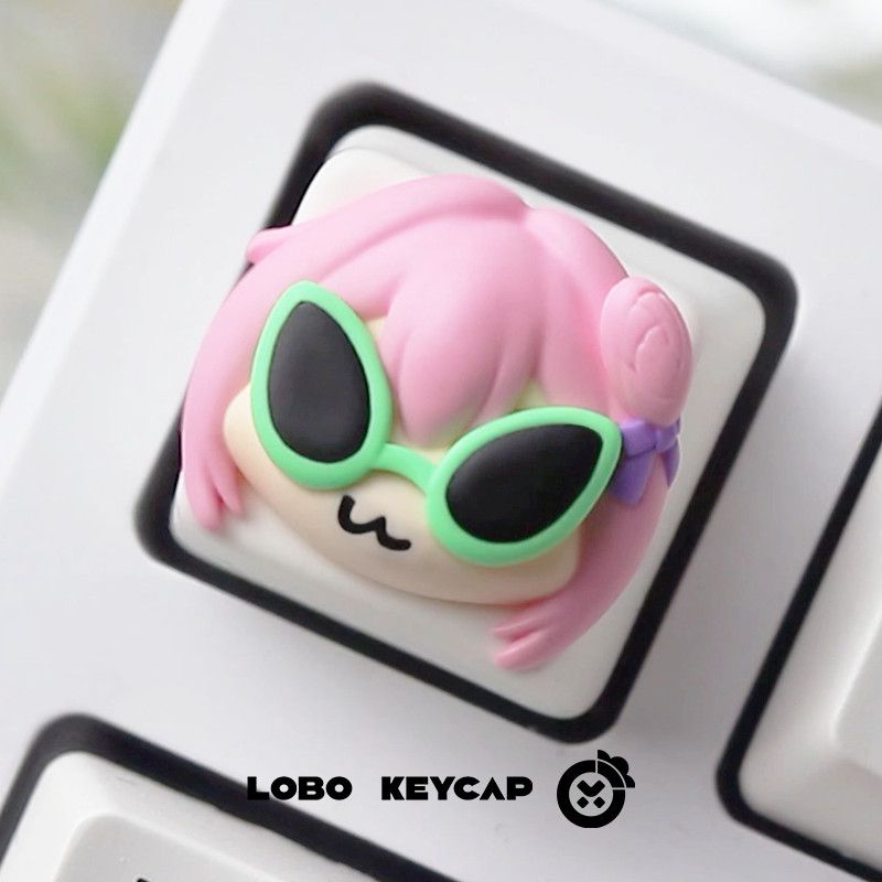 Urocza różowa anime dziewczyna – Gaming Console With Keyboard recenzja i cena