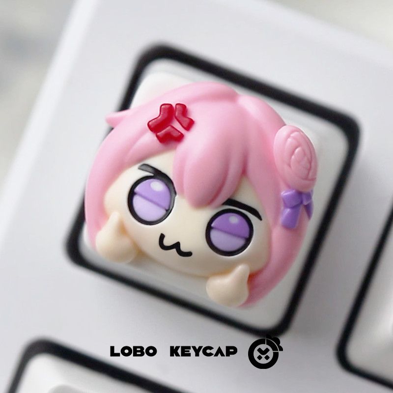 Urocza różowa anime dziewczyna – Gaming Console With Keyboard recenzja i cena