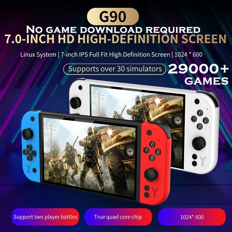 Przenośna konsola do gier G90, – Gaming Console Video Game recenzja i cena