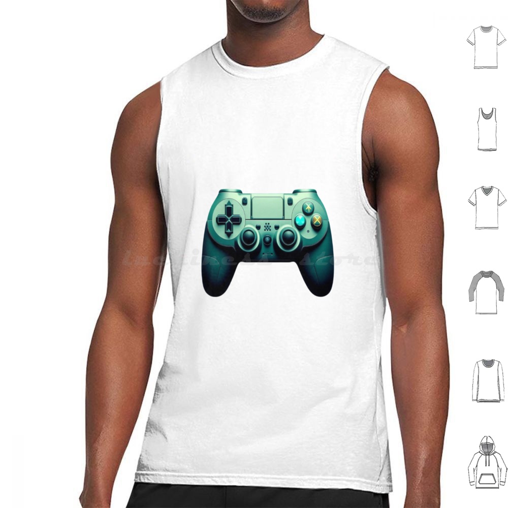 Koszulki bez rękawów z nadruki – Gaming Console Video Game recenzja i cena