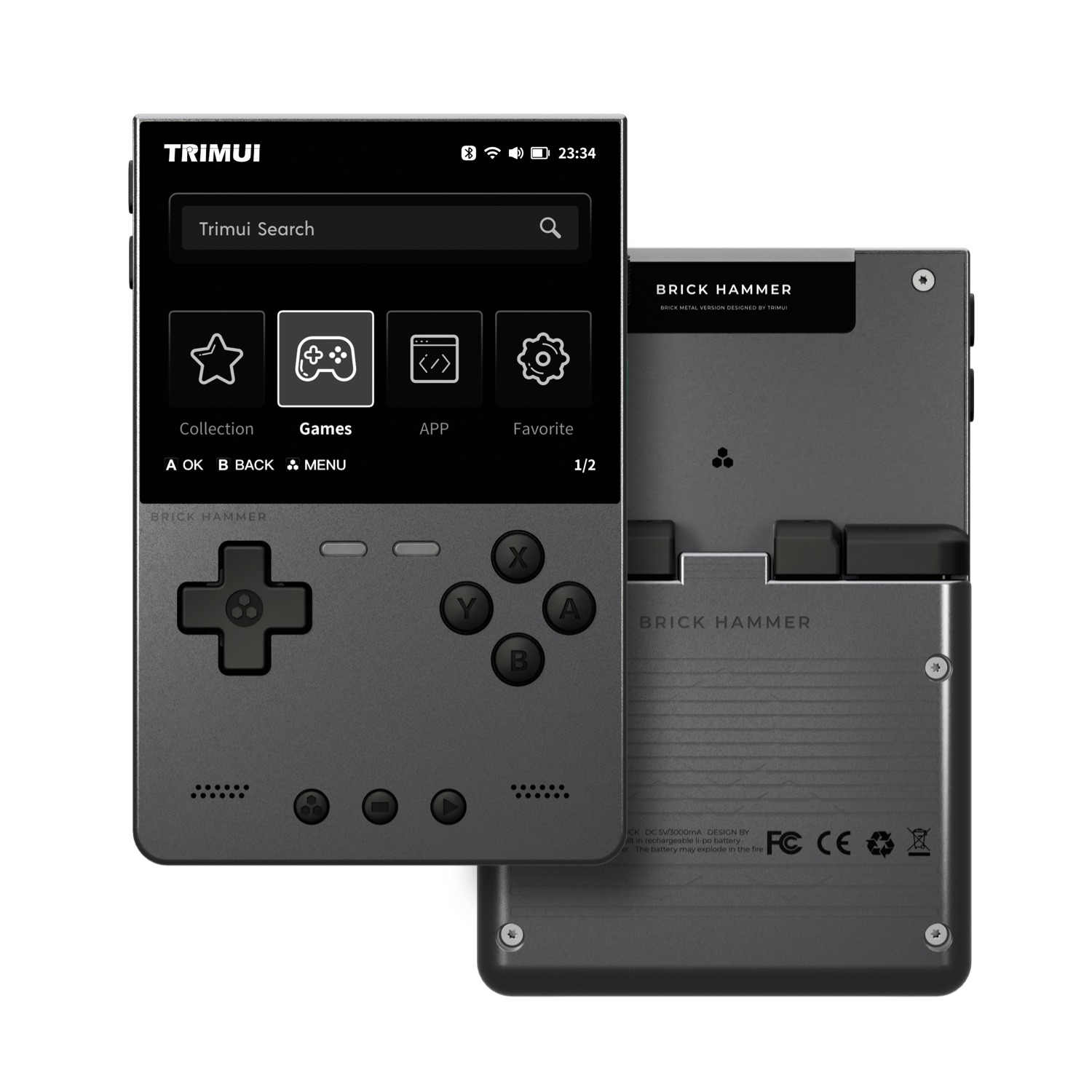 TRIMUI BRICK HAMMER Retro Kons – Gaming Console Linux recenzja i cena