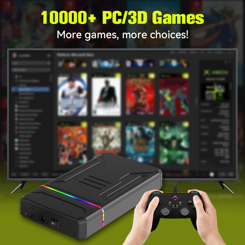 JMachen Launchbox 3TB konsola  – Gaming Console Video Game recenzja i cena