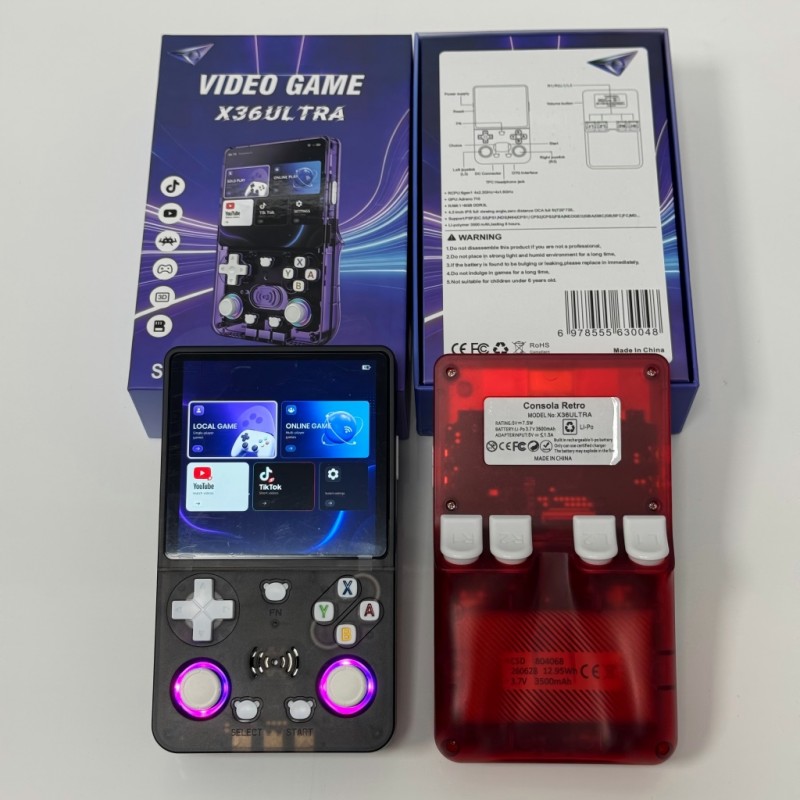 Konsola przenośna X36 Ultra, A – Gaming Console Online recenzja i cena
